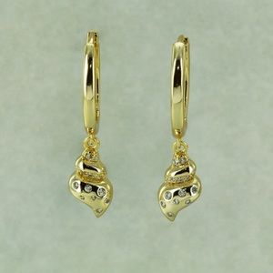 Earrings Pinkrevolver Jewelry Zirconias Seashells